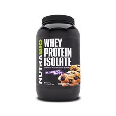 NutraBio Whey Protein Isolate, 2Lbs (907g)