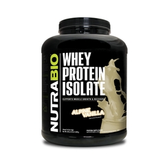 NutraBio Whey Protein Isolate, 5Lbs (2,27kg)