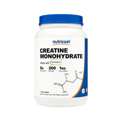 Nutricost Creatine Monohydrate Creapure - Unflavour