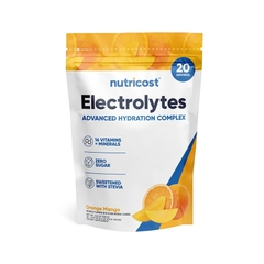 Gói bột điện giải Nutricost Electrolytes Advanced Hydration Complex, 20 Servings