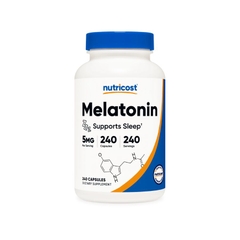 Nutricost Melatonin 5mg, 240 Capsules