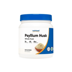 Nutricost Psyllium Husk (Whole Husk) Powder - 45 Servings