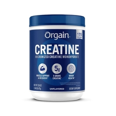 Orgain Creatine Monohydrate Micronized Powder (Unflavored)