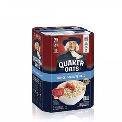 Yến mạch Quaker Oats Old Fashion Quick 1-Minute, 10 Lbs (4.54 kg)