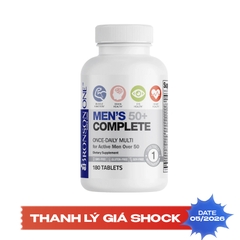 Bronson ONE™ Men's 50+ Complete Once-Daily Multivitamin, 180 Tablets