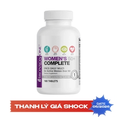 Bronson ONE™ Women’s 50+ Complete Once-Daily Multivitamin, 180 Tablets