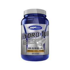 USP Labs Hydro 100 | 100% Hydrolyzed Platinum Whey Protein, 2 Lbs (908 gams)