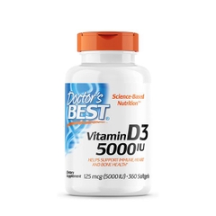 Doctor's Best Vitamin D3 - 5000 IU (125 mcg)