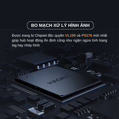 Hagibis 4 IN 1 USB-C Sang VGA + HDMI Kèm USB 3.0 + PD 604665