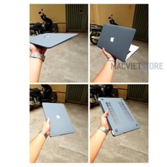 Combo Ốp Macbook Kèm Phủ Phím Màu Gray