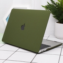 Combo Ốp Macbook Kèm Phủ Phím Màu Xanh Rêu