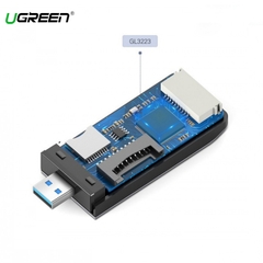 Đầu Đọc Thẻ Nhớ USB 3.0 Ugreen, Hỗ Trợ TF, SD, CF, MS - Model 50541