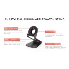 Đế Sạc Apple Watch Hợp Kim Nhôm (Hỗ Trợ Nightstand Mode) Aha Style U20