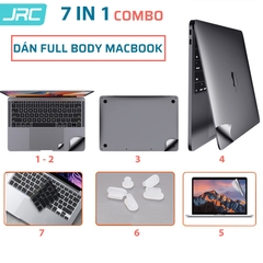 Bộ Dán Full Body 5 In 1 Macbook JRC