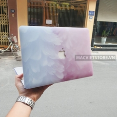 Ốp Macbook In Hình Lông Vũ Hồng (C776)