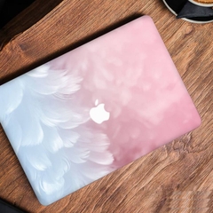 Ốp Macbook In Hình Lông Vũ Hồng (C776)