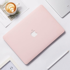 Combo Ốp Macbook Kèm Phủ Phím Màu Hồng Pastel