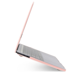 Combo Ốp Macbook Kèm Phủ Phím Màu Hồng Pastel