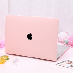 Combo Ốp Macbook Kèm Phủ Phím Màu Hồng Pastel