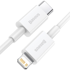 Cáp sạc nhanh USB-C sang Lightning - Baseus Simple Wisdom PD 20W