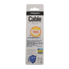 Cáp Lightning Pisen - 0.2m (AL06-200)
