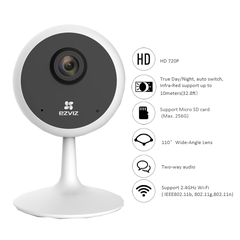 Camera WiFi trong nhà Ezviz C1C (HD 720p)