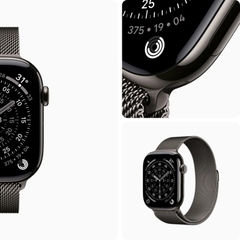 Series 11 (2025) - Viền Titan & Dây Titan Milan (eSIM)