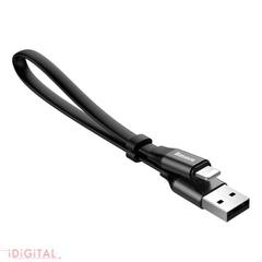 Cáp sạc ngắn USB sang Lightning - Baseus Nimble (23cm)