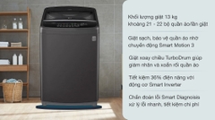 Máy giặt LG TurboWash3D Inverter 13 kg T2313VSAB