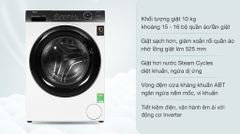 Máy giặt Aqua Inverter 10 KG AQD-A1000G W