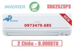 Điều hòa Mitsubishi Heavy 9.000BTU 2 chiều inverter SRK/SRC25ZSPS-S5
