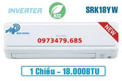 Điều hòa Mitsubishi Heavy inverter 18.000BTU 1 chiều SRK/SRC18YW-W5