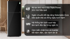 Tủ lạnh Hitachi Tủ lạnh Hitachi R-FVX510PGV9_GBK Inverter 406 lít