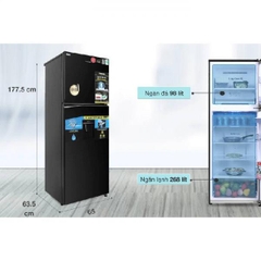 Tủ lạnh Panasonic Inverter 366 Lít NR-TL381GPKV