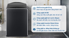 Máy giặt LG AI DD Inverter 25 kg TV2725SV9J