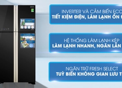 Tủ lạnh Hitachi Inverter 509 lít R-FW650PGV8 GBK
