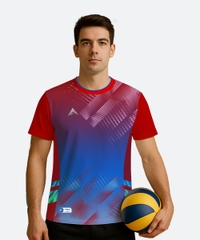 Áo Bóng Chuyền Nam Kaiwin Ultra - Màu Đỏ