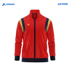 ÁO NỈ SUVEC ACTIVE KAIWIN- MÀU ĐỎ