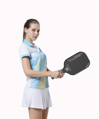 Áo Polo Nữ Kaiwin Slice - Màu Trắng Xanh