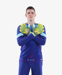 Găng tay thủ môn Kaiwin WARRIOR - Màu Xanh Chuối