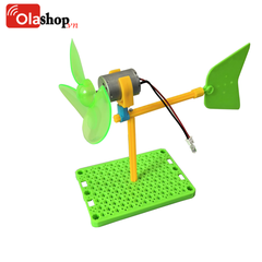 Mô Hình Máy Phát Điện Gió STEM DIY Lắp Ráp Khoa Học Giáo Dục Cho Học Sinh - Bộ Thí Nghiệm Năng Lượng Gió Tự Tạo Điện