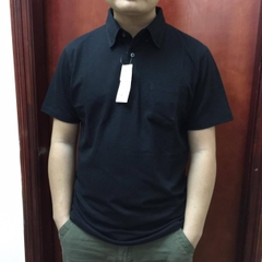 Áo phông nam Polo shirt màu đen size M