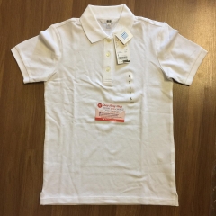 Áo Polo shirt nữ DRY size S màu trắng