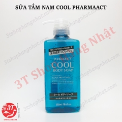 Sữa tắm nam Cool hương bạc hà Pharmaact - Nhật Bản