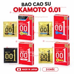 Bao cao su Okamoto 0.01 Nhật Bản