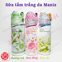 Sữa tắm trắng Manis Nhật Bản White Body Shampoo