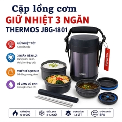 Cặp lồng cơm giữ nhiệt 3 ngăn THERMOS JBG-1801