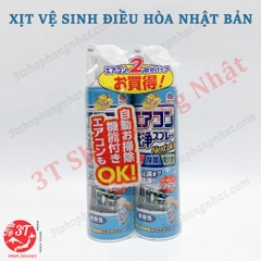 Xịt vệ sinh điều hòa Nhật Bản