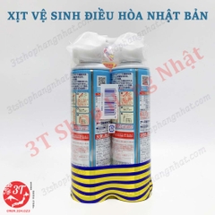 Xịt vệ sinh điều hòa Nhật Bản