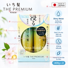Bộ dầu gội xả Ichikami Premium (400g x 2)